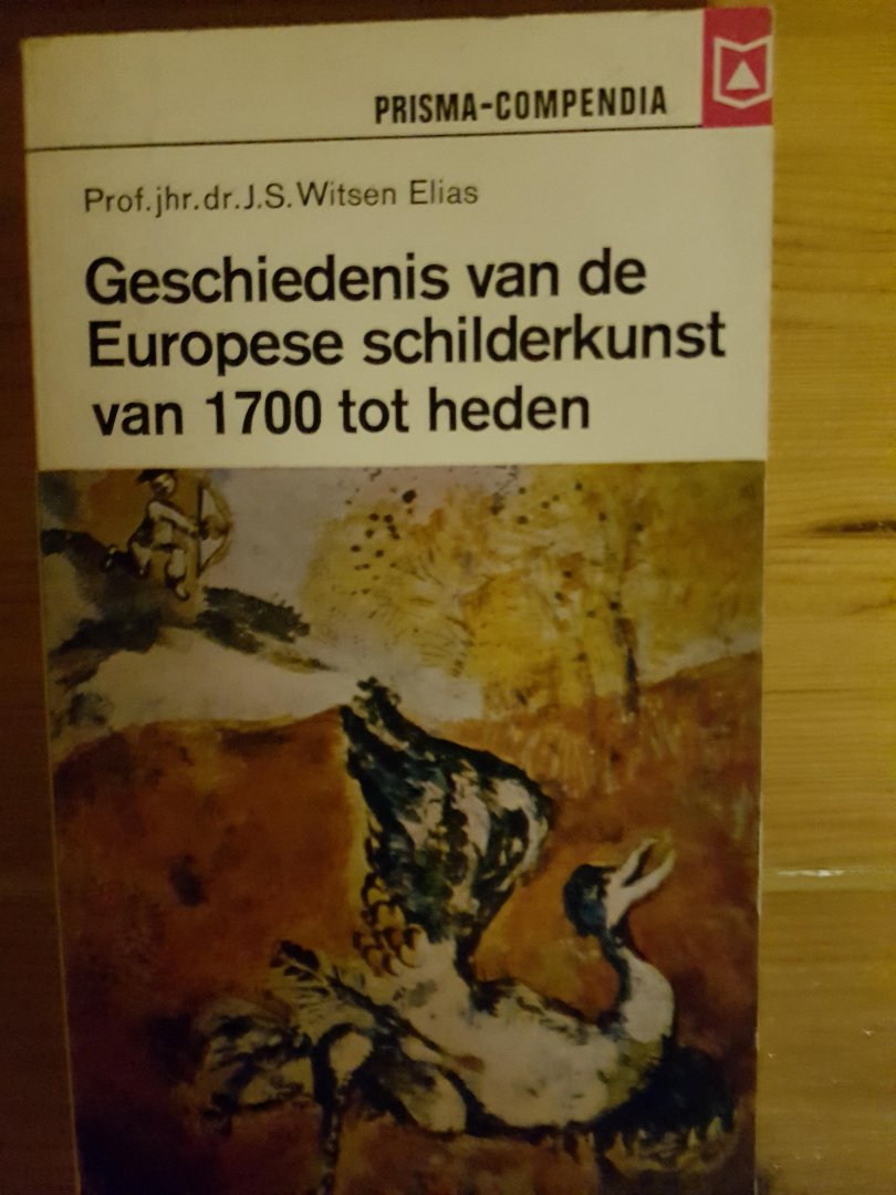 Witsen Elias, prof.jhr.dr. J.S. - Geschiedenis van de Europese schilderkunst van 1700 tot heden