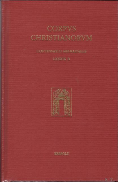 P. Verdeyen (ed.); - Corpus Christianorum. Guillelmus a Sancto Theodorico Opera omnia V Opuscula adversus Petrum Abelardum et de fide;