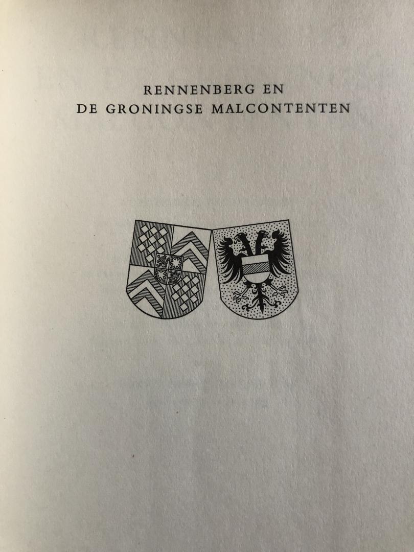 F.U. Ros - Rennenberg en de Groningse Malcontenten