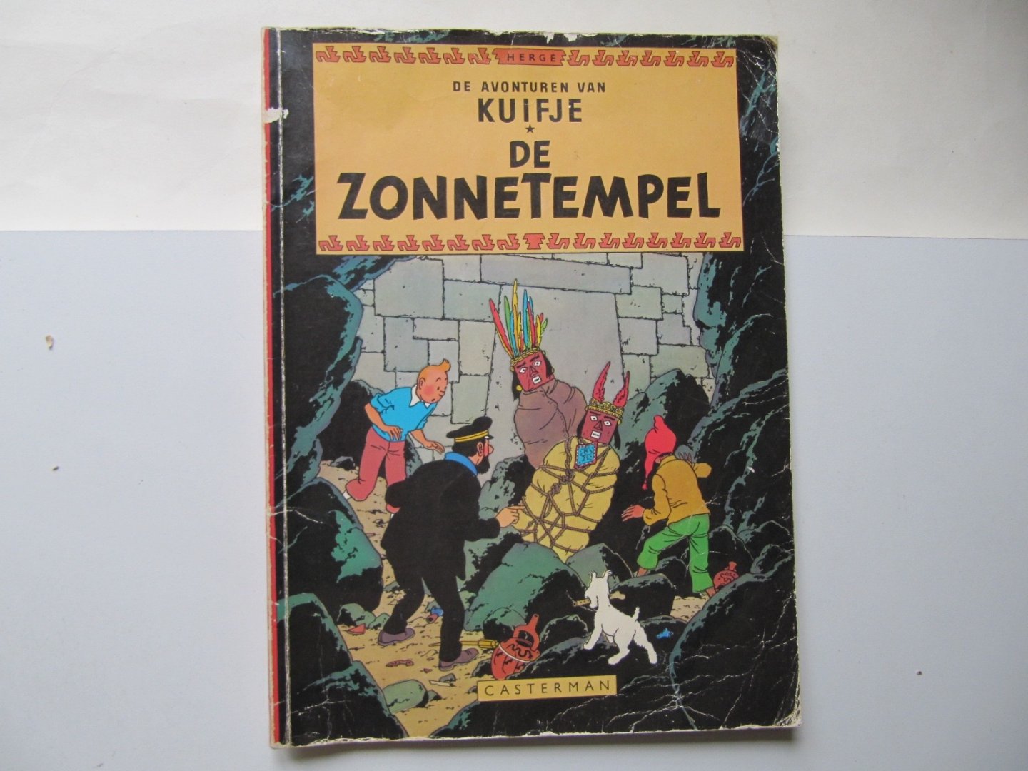 Hergé - De avonturen van Kuifje en de Zonnetempel
