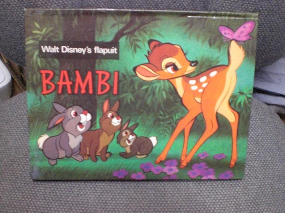 Walt Disney - Bambi pop-up flapuit boek.