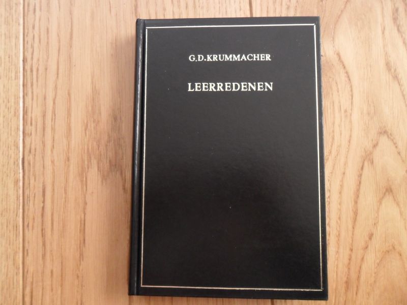 Krummacher G.D. - Leerredenen