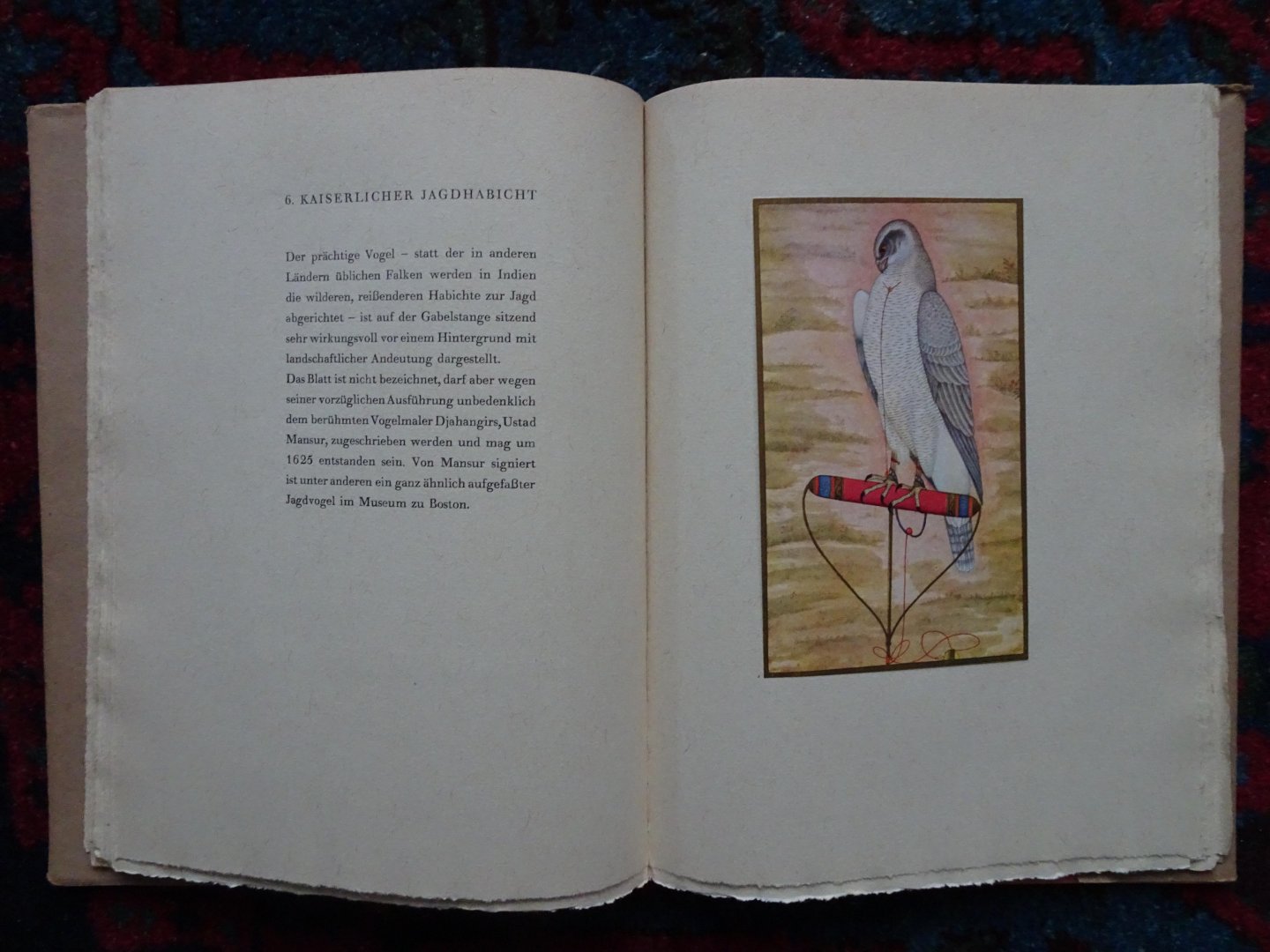  - NEUNZEHN INDISCHE MINIATUREN mit beschreibendem Text und mit einder Einführung von Ernst Kühnel
