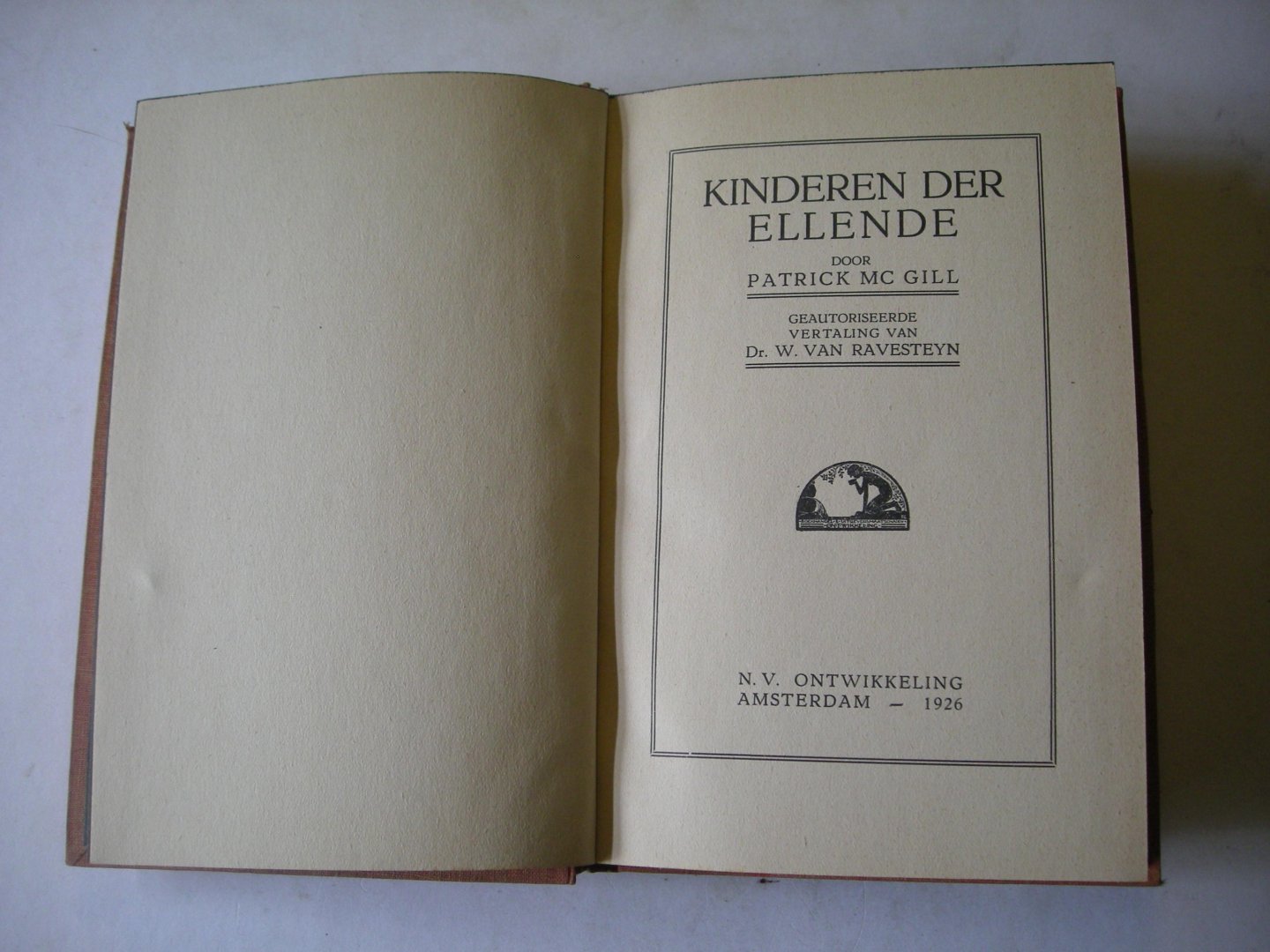 Mac Gill, Patrick / Pleysier, A., geautoriseerde vert. - De timmerman van Orra
