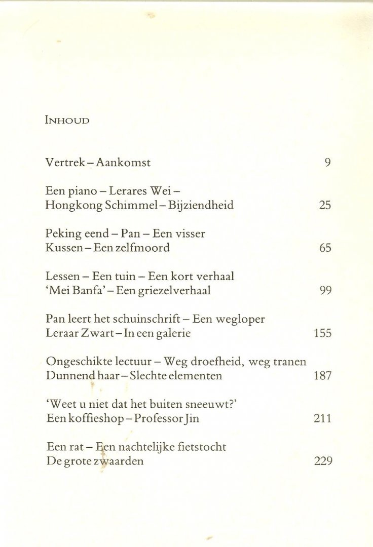 Salzman Mark  Uit het engels vertaald door Kees Helsloot Omslagontwerp Bert Willem van der Hout - Zijde en Zwaard