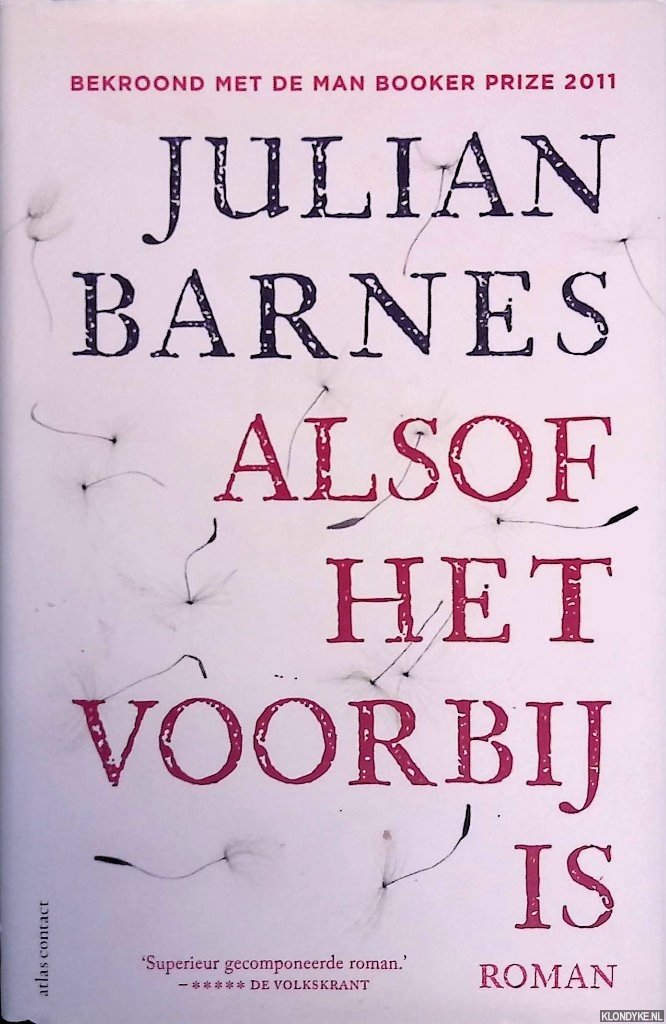 Barnes, Julian - Alsof het voorbij is