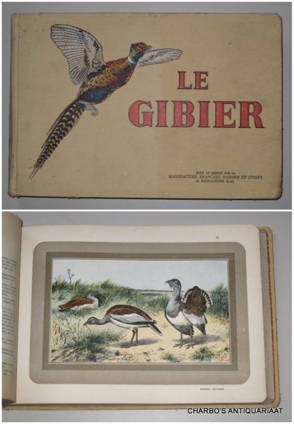 SAMAT, J.-B. (text), - Le gibier.