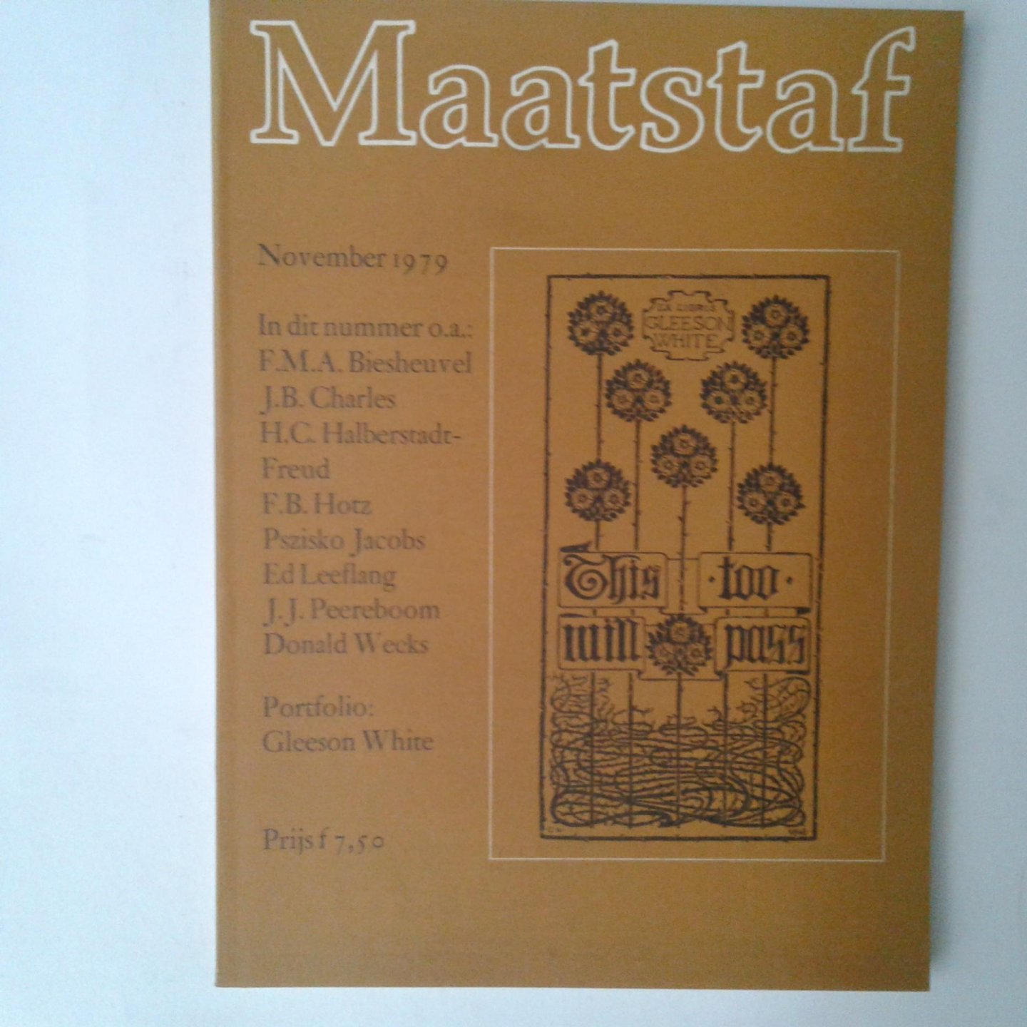 Maatstaf - Maatstaf, November 1979