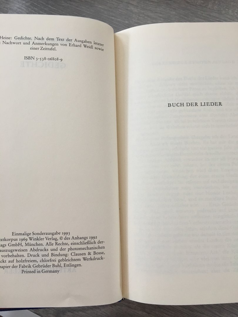 Heinrich Heine - Gedichte