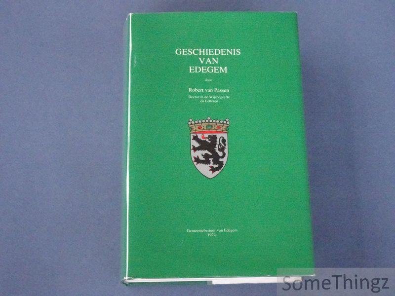 Robert van Passen. - Geschiedenis van Edegem.