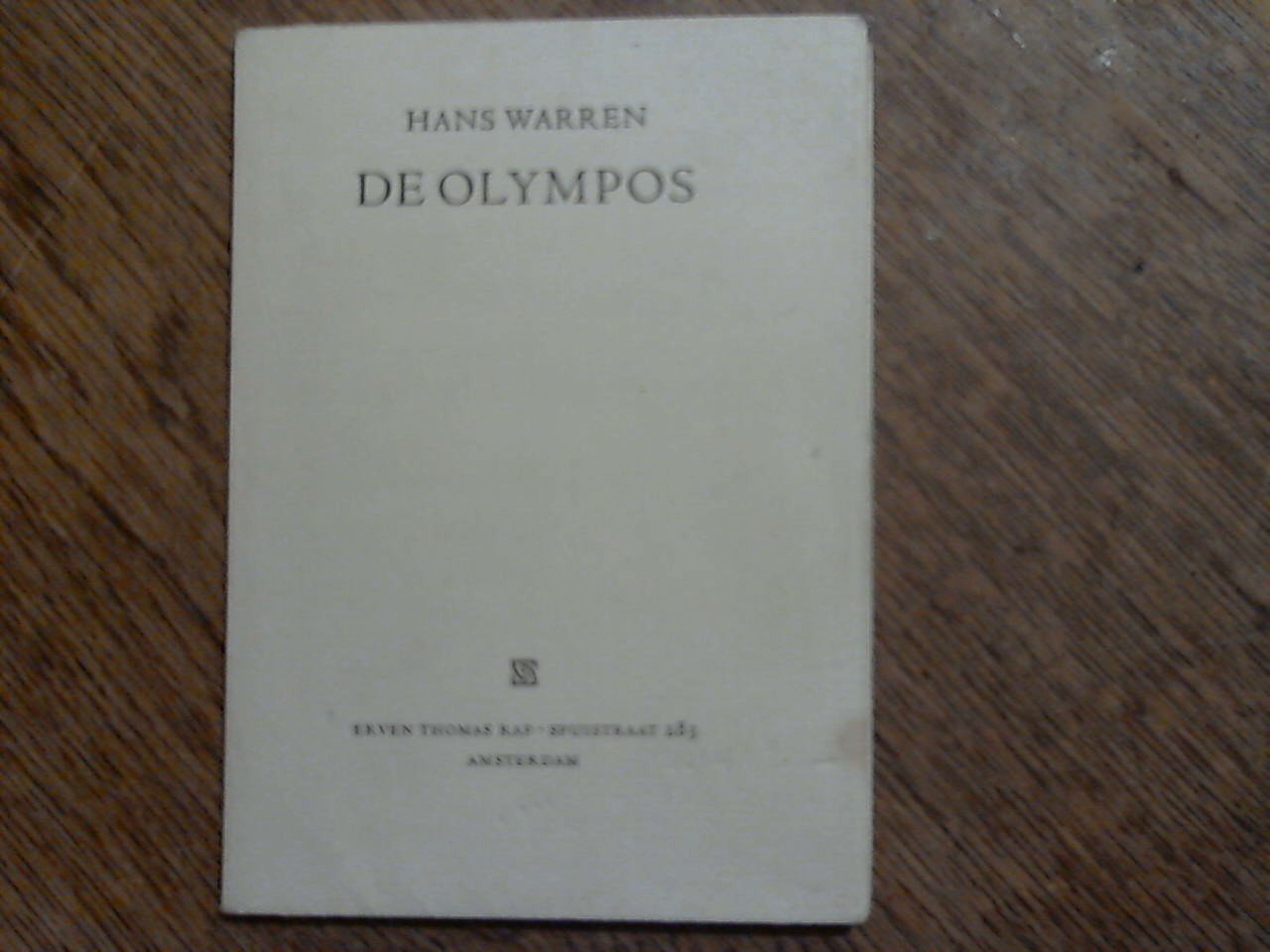 Warren, Hans - De Olympos