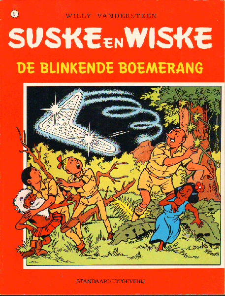 Vandersteen, Willy - Suske en Wiske nr. 161, De Blinkende Boemerang, softcover, goede staat
