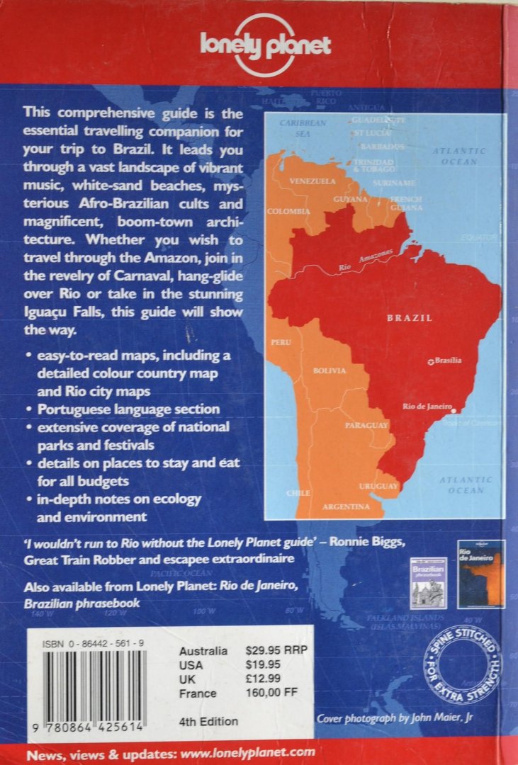 lonely planet - Brazil - from Amazon adventure to revelry in Rio