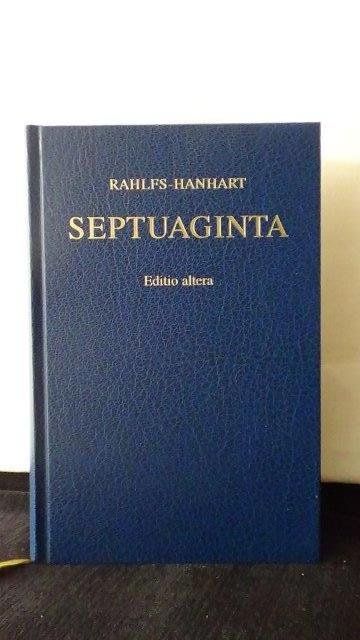 Rahlfs, A. & Hanhart, R., - Septuaginta. Editio altera. Duo volumina in uno.