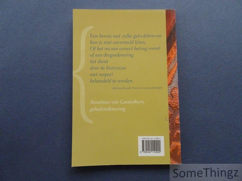 M. Vanderhoydonks. - Cryptisch Godsbewijs: Anselmus van Canterbury.