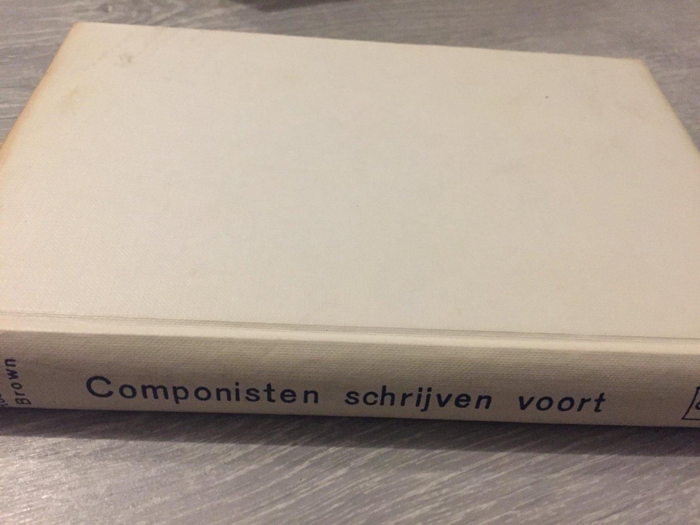 Brown - Componisten schryven voort / druk 1