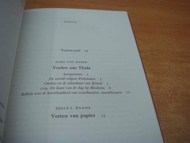 Haren, Elma van Hella S Haasse - Verten van papier - Twee verkenningen in de Kaartenzaal van de Universiteitsbibliotheek Amsterdam