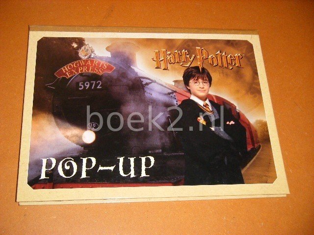  - Harry Potter Pop-up grijs/ blauwe kaft