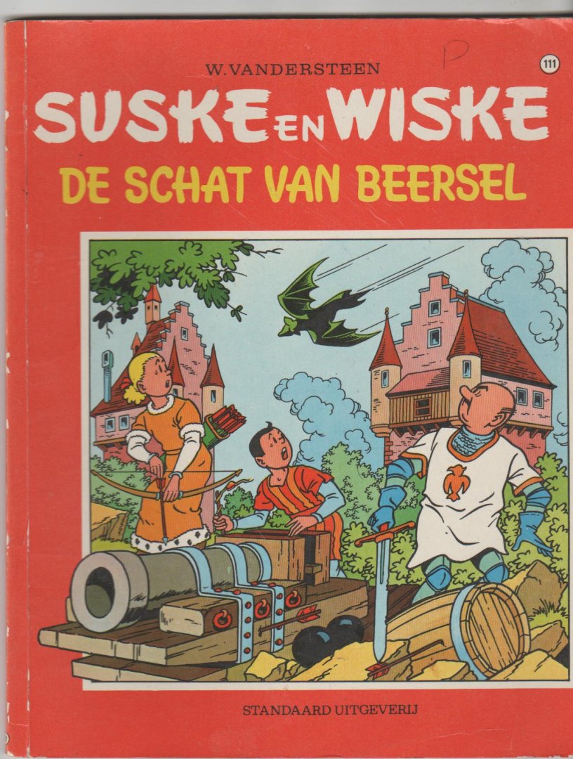 Vandersteen,Willy - Suske en Wiske 111 de schat van Beersel 1e druk