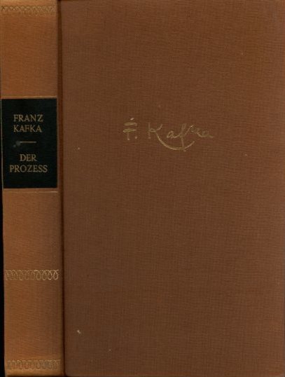 Kafka, Franz - Der Prozess. Roman (Gesammelte Werke, hrsg. von Max Brod)