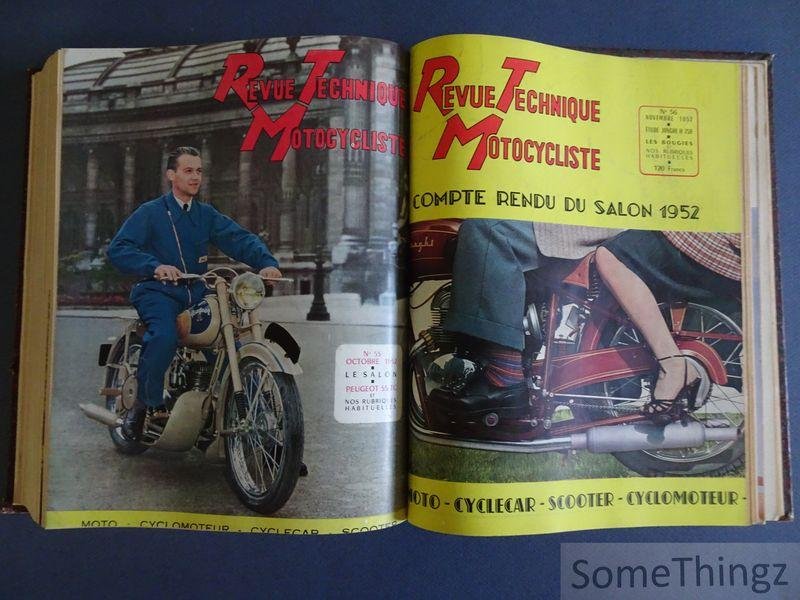 Jean Chatelain (directeur-général). - Revue Technique Motocycliste. Documentation technique - Information - Tourisme - Sport. Revue mensuelle illustrée. (12 numéros).