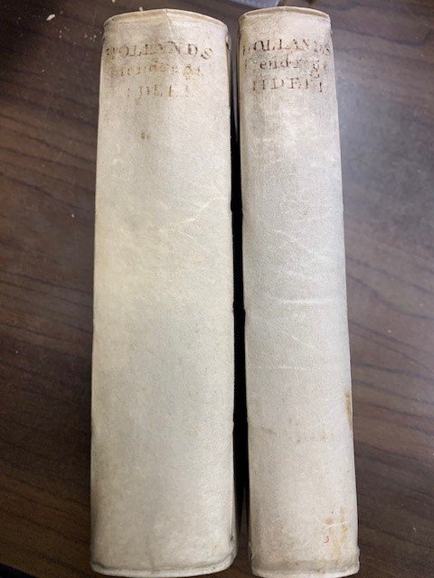 Schelling, P. van der - Hollands tiend-regt, of verhandeling van het regt tot de tienden, toekomende aan de graafelykheid (...) van Holland en Westvriesland.