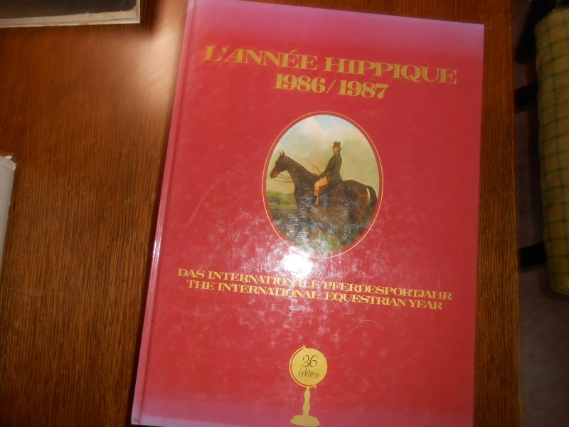  - LÁnnee hippique 1986-1987--1988/1989/1989/1990