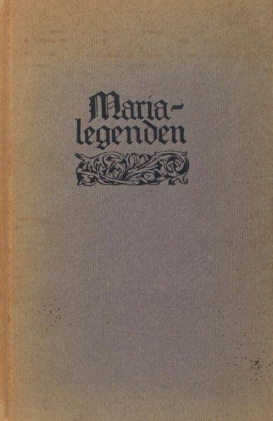 Graft, D. Catharina van de (ed.). - Marialegenden.