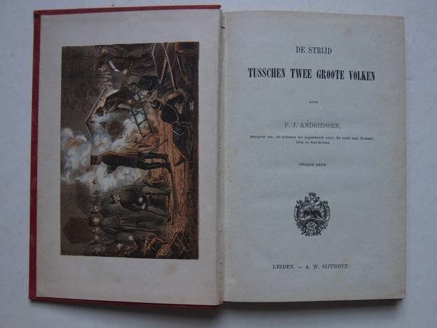 Andriessen, P.J. - De strijd tusschen twee groote volken.