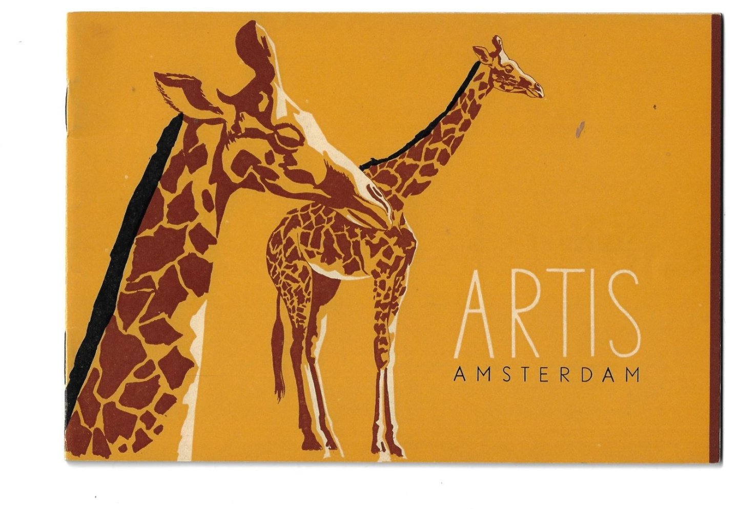 redactie - Artisgids 1947  zoologisch genootschap natura Artis Magistra
