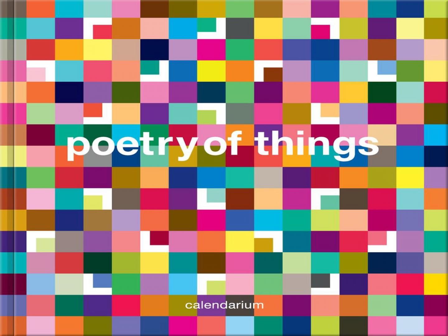 Ham, Coen van - Poetry of things - A poem for every day of the year