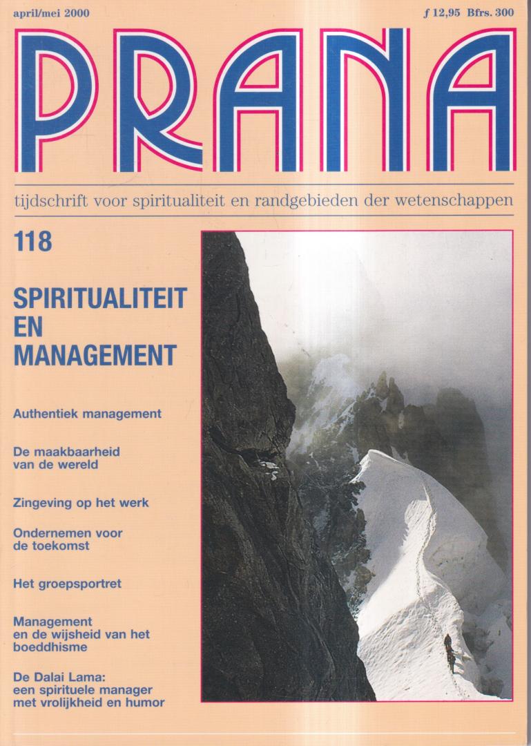 Redactie Prana - Prana 118 : Spiritualiteit en Management
