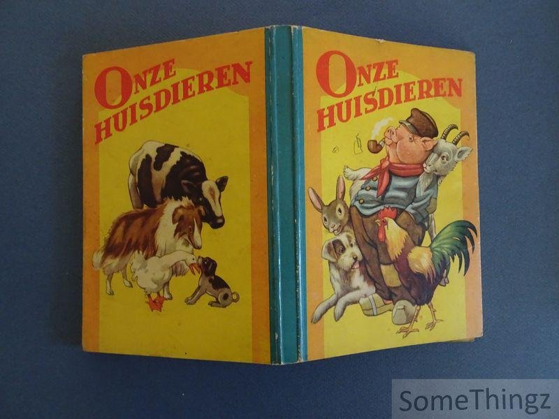 N/A. - Onze huisdieren [Leporello-harmonicaboekje]