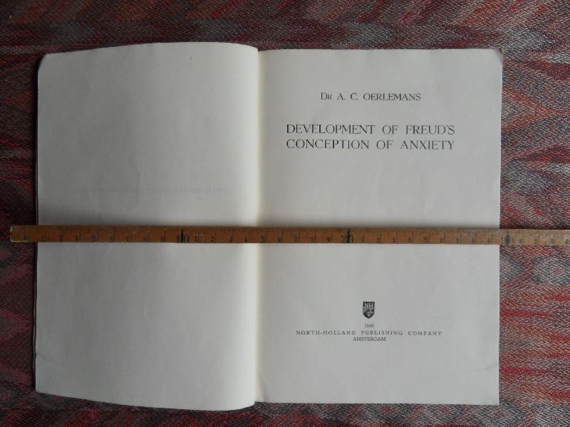 Oerlemans, dr. A.C. - Development of Freud`s Conception of Anxiety.