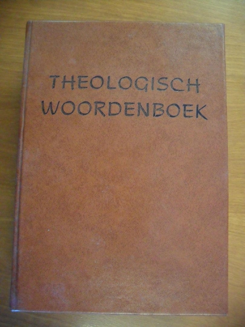 Brink Dr.H. onder hoofdredactie van - Theologisch Woordenboek