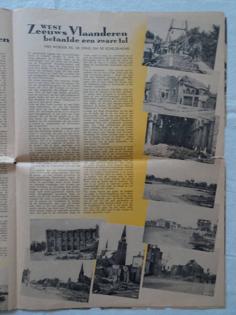 Winkler, Johan (red.). - Victorie. Voortzetting van het illegale dagblad "De Vrijheid". Speciale uitgave, nummer 2.