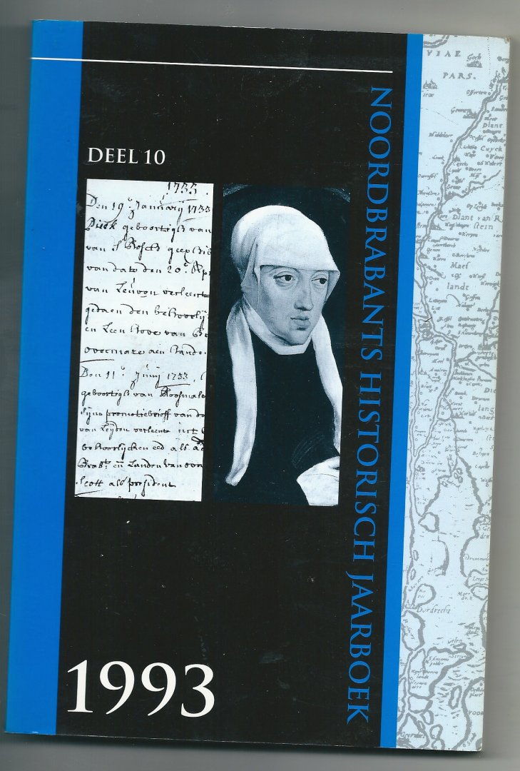 Diverse zie scan - Noordbrabants Historisch Jaar boek 1993  Deel 10