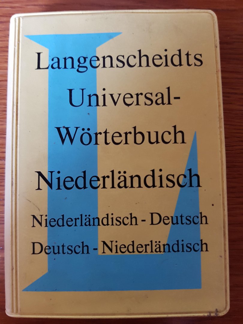 redactie - Langenscheidts Universal-Wörterbuch Niederländisch-Deutsch & Deutsch- Niederländisch - zakwoordenboek nederlands-duits