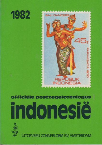 Uitgeverij Zonnebloem - Officiele postzegelcatalogus Indonesie 1982