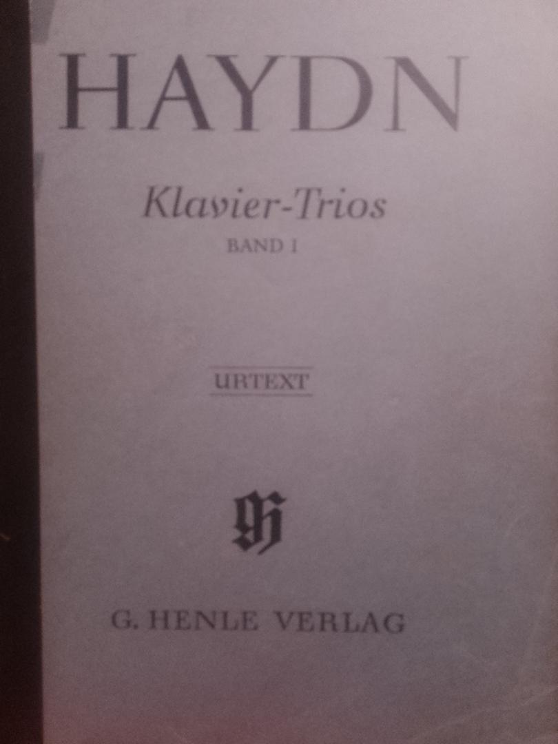 Haydn - Klavier-Tros Band I