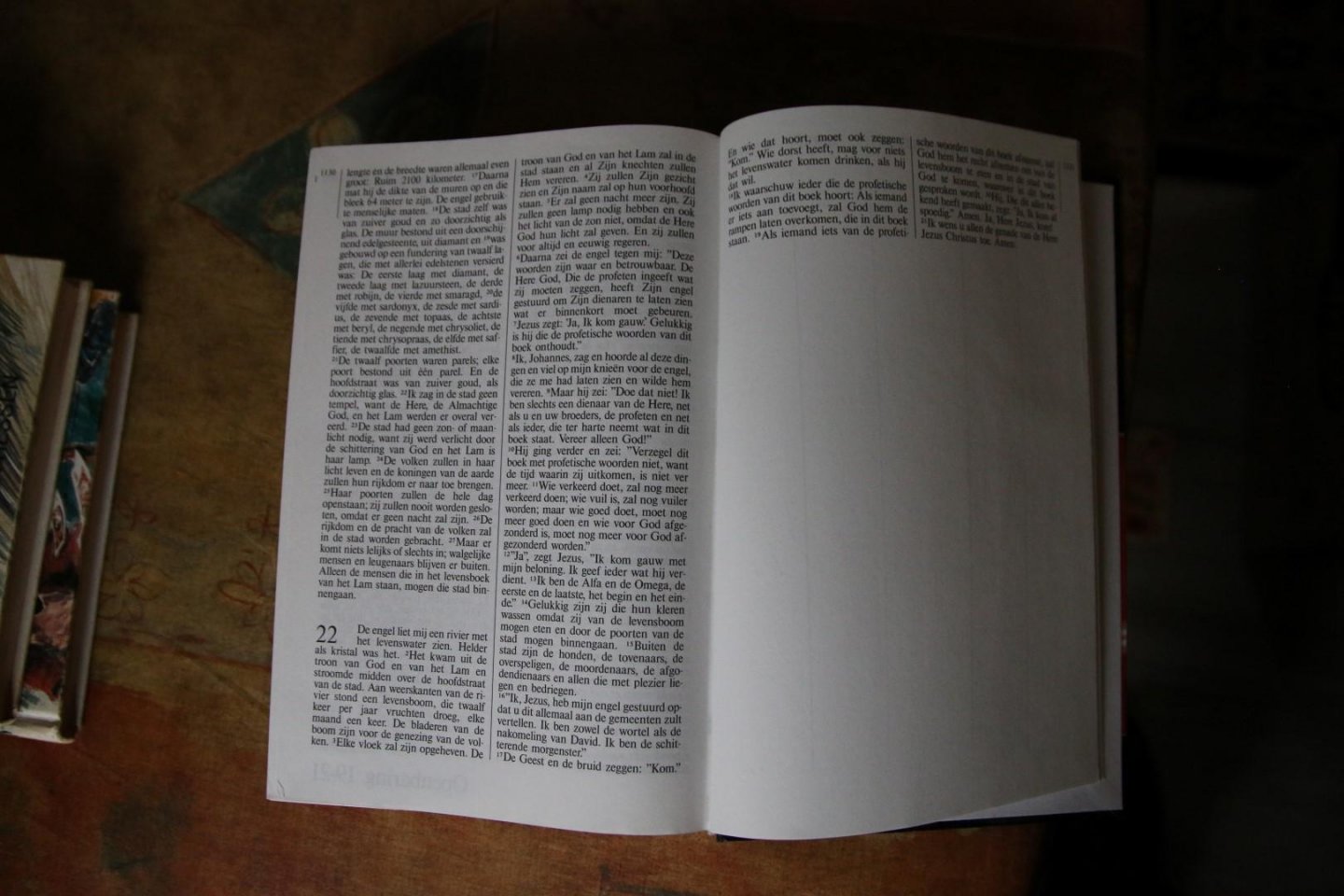 International Bible Society - Het Boek - 21,5x15x4 cm