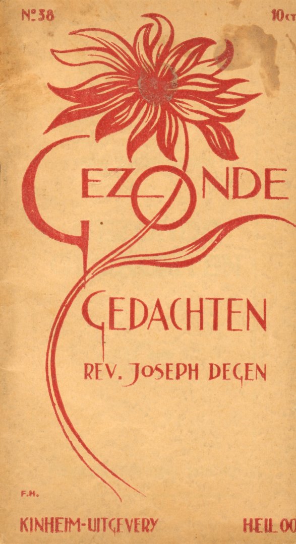 Degen, Rev. Joseph - Gezonde gedacthen