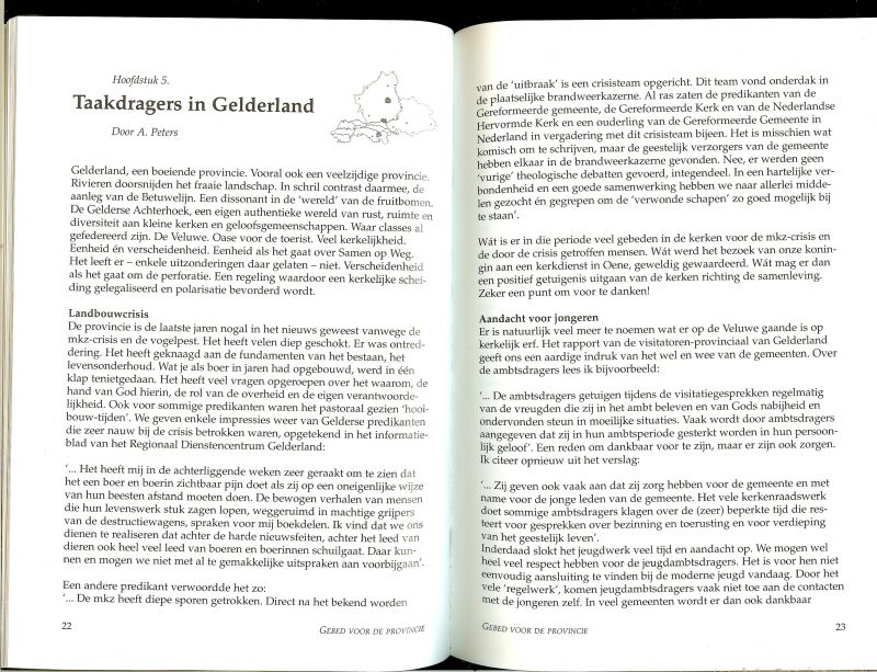 Vergunst, Drs. P. J - Gebed voor de provincie