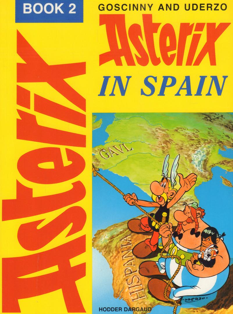 Gosginny, R. en A. Uderzo - Asterix Book 02, Asterix in Spain, softcover, gave staat (nieuwstaat)