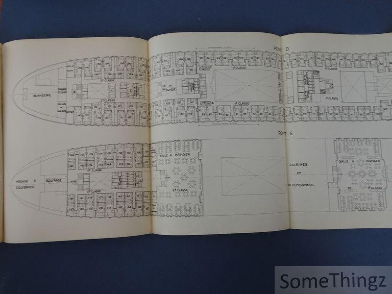 N/A. - Compagnie Maritime Belge [Belgische Scheepvaartmaatschappij] - Le paquebot Baudouinville de la Compagnie maritime belge, S.A., Anvers.