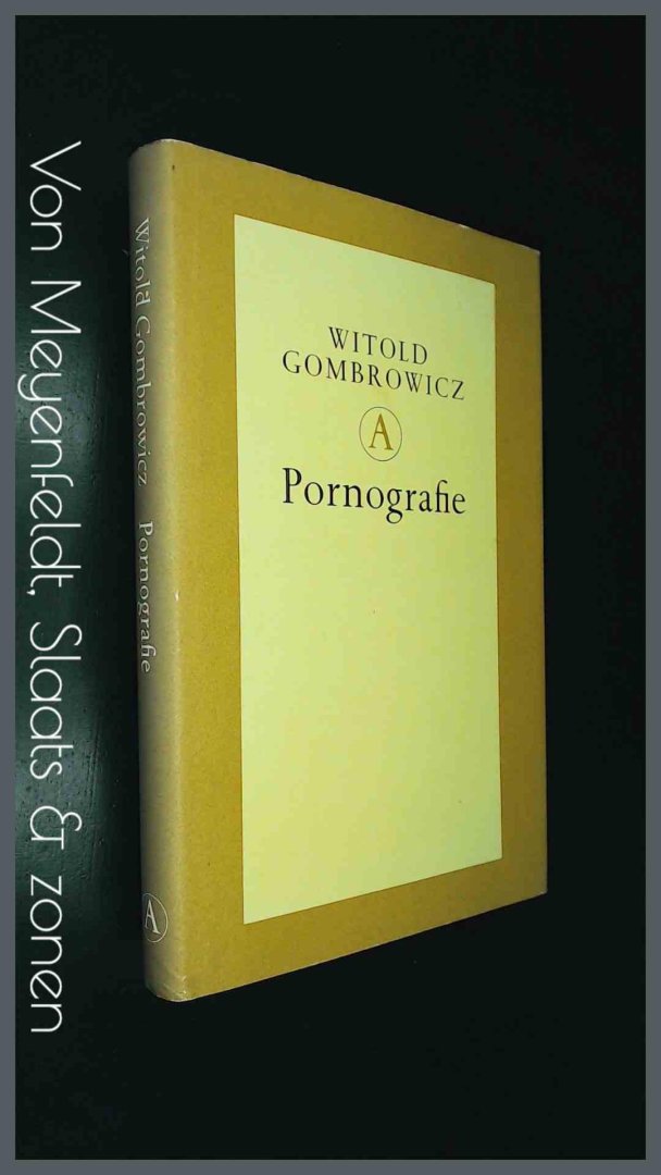 GOMBROWICZ, WITOLD - Pornografie