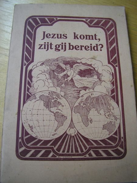 R.G.K. - Jezus komt, zijt gij bereid?  (met een anatal zw-foto`s)