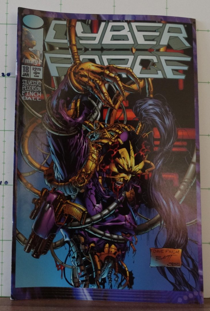 Finch, David - Silvestri, Marc - Holguin, Brian - Haberlin, Brian - Cyberforce, 18 jan