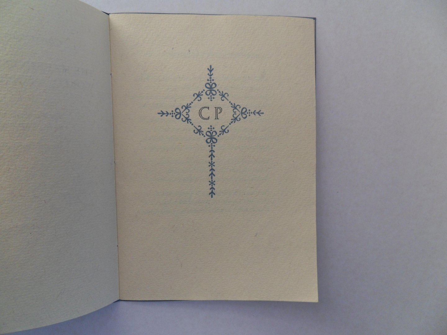 Plantin, Christopher. [ English translation by Gerard Previn Meyer ]. - The Happiness of this World, A Sonnet. [ Beperkte en genummerde oplage { 22 } van totaal 60 exemplaren ]