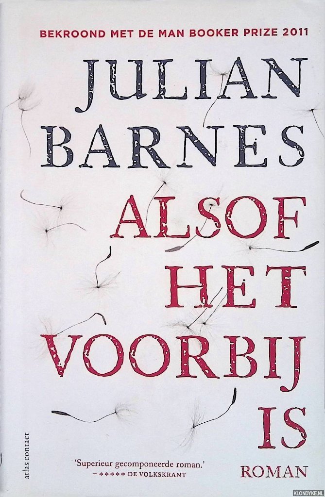 Barnes, Julian - Alsof het voorbij is